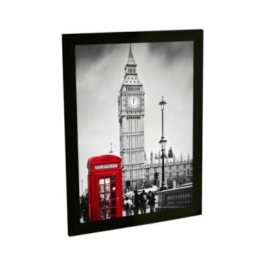 Imagem de Quadro Decorativo Londres Cabine De Telefone Viagem Europa Decoração Poster Quarto Sala