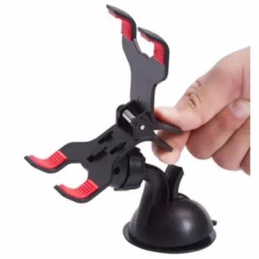 Imagem de Suporte Veicular Universal para Celulares e GPS com Ventosa -SP020- LE