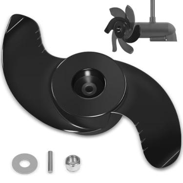 Imagem de Bonbo MKP-32 Weedless Wedge 2 hélices serve para motores Minn Kota de 9,5 cm de diâmetro, hélice de motor de pesca 1865017 serve para terreno, borda, Endura, Maxxum, PowerDrive, Riptide