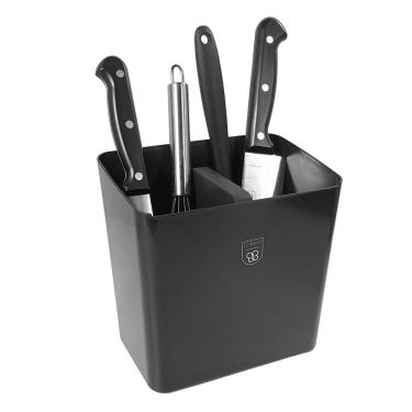 Imagem de Escorredor Porta Talheres Utensílios De Cozinha Organizador Preto - Pop 403165 Crippa