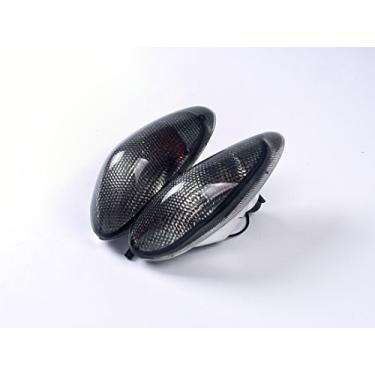 Imagem de TOPZONE Compatível com Suzu-ki 1998-2006 KATANA - GSX600; 1998-2006 KATANA - GSX750 / Su-zuki seta de sinalização, idicador + lâmpadas (moke)