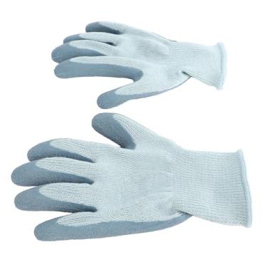 Imagem de aqxreight 400V Luvas Resistentes de Alta Tensão Luvas Eletricista Isoladas para Trabalho Elétrico Com Aperto Antiderrapante Rugas Palm Design para Manutenção Doméstica Uso Profissional