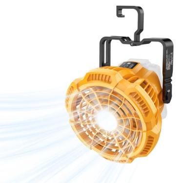 Imagem de Ventilador portátil Propelannt para bateria de íon de lítio Dewalt 20V