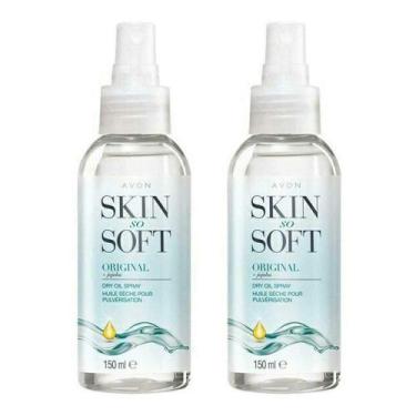 Imagem de Spray de óleo seco AVON Skin So Soft Original 150 ml (pacote com 2)