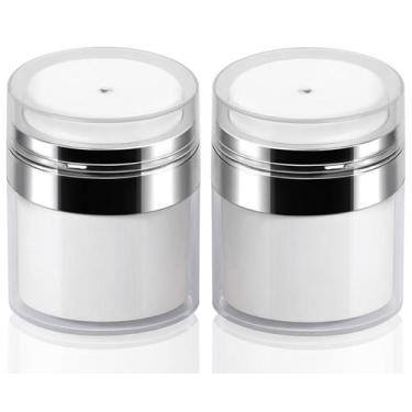 Imagem de Frasco de bomba Airless Mluchee 50 mL (pacote com 2) - hidratante de 5