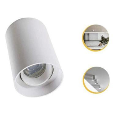 Imagem de Spot Sobrepor Direcionável Recuado Com Lâmpada Led Mr16 6,5w - Embu Le