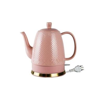 Imagem de Chaleira Elétrica de Porcelana Tuut Elegance 1500ml Design Clássico e 
