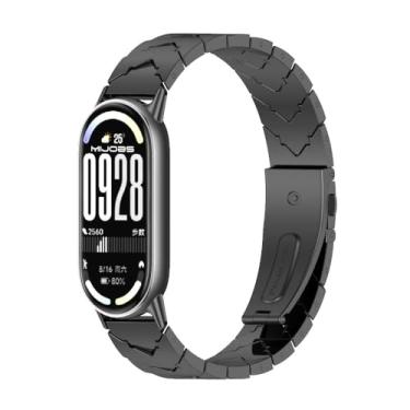 Imagem de MIJOBS Pulseira de substituição respirável para Xiaomi Mi Band 10/9/8 para Mi Fit Band 9 SmartWatch para mulheres e homens