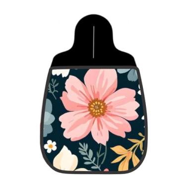 Imagem de Lixeira De Carro Organizador Lixinhocar Flores Silvestres Rosa