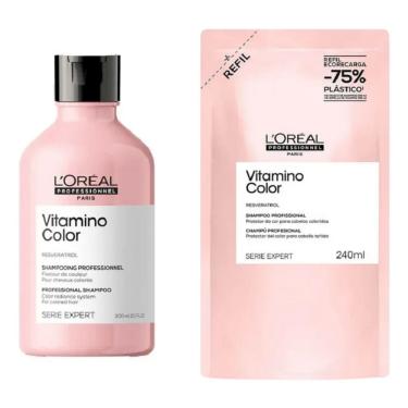 Imagem de Kit Vitamino Color Refil 240 ml + Shampoo 300 ml