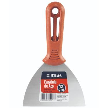 Imagem de Espátula de Aço 12cm Carbono com Cabo Plástico - 175/12 - PINCÉIS ATLAS