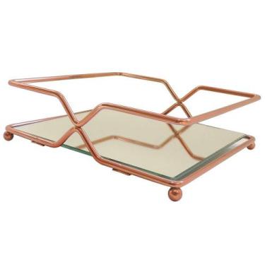 Imagem de Bandeja Rose 18x18cm DULER459