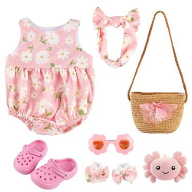Imagem de Conjunto de roupas BABESIDE Reborn Baby Doll 40-50 cm com acesso a sap