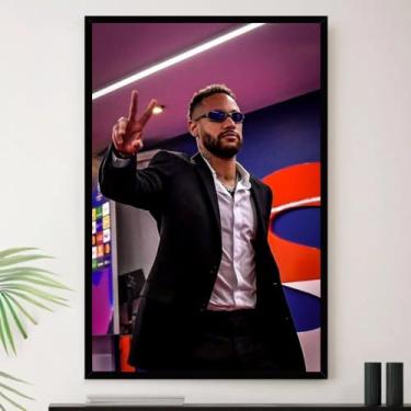 Imagem de Genérico, Quadro Neymar Juliete Jogador Caro Decorativo A3 35x45cm