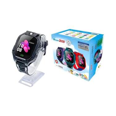 Imagem de Relógio Inteligente Infantil Com Cartão SIM 2G, Câmera, GPS, SOS, À Pr
