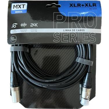 Imagem de Cabo Microfone Xlr Xlr Balanceado Mxt Pro Series - 10 Metros