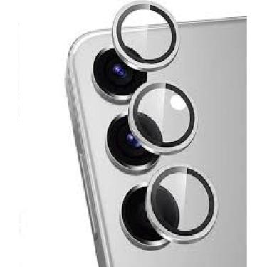 Imagem de Película (Kit 02 Pçs) da Lente Câmera Lisa / Strass Para Samsung Galaxy S25 Fe