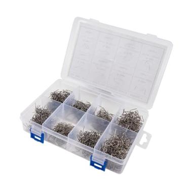 Imagem de Generic Varetas de solda Grampos quentes portáteis fáceis de usar Grampos de solda multifuncionais de aço inoxidável para reparo de grampeador quente, 800 Peças