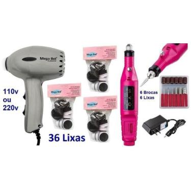 Imagem de Pedicuro Elétrico Compact Esfoliador para os Pés Prata + 36 Lixas + Li