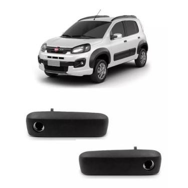 Imagem de Par Maçaneta Dianteira Uno Vivace Way 2015 16 2017 Em Diante - UNIVERS