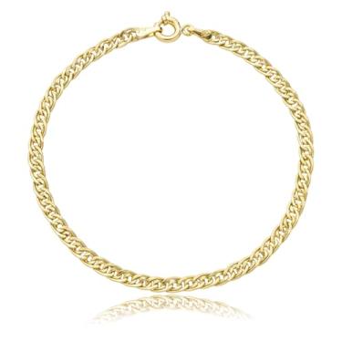 Imagem de Pulseira Feminina Mimosa Reforçada Ouro 18k 750 3,3mm
