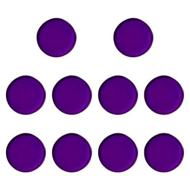 Imagem de Aymzbd 10x Ponteiras de Taco de Sinuca Acessórios de Bilhar Suprimentos Ponteiras de Taco Portáteis 1,1 Cm para Clube Bar Lazer Ao Ar Livre, Tolet