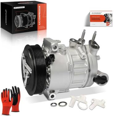 Imagem de A-Premium Compressor de ar condicionado AC com embreagem compatível com Jeep JT Series Wrangler 2020-2023 3.0L, Gladiator 2021-2023 3.0L
