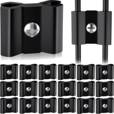 Imagem de Clipes de junção Gridwall Tcevily Black Wire Grid Panel (36)