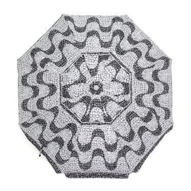 Imagem de GUARDA - SOL CAPRI - 2,40 m - ARTICULADO - VARETAS DE ALUMÍNIO - ESTAMPAS SORTIDAS - BEL