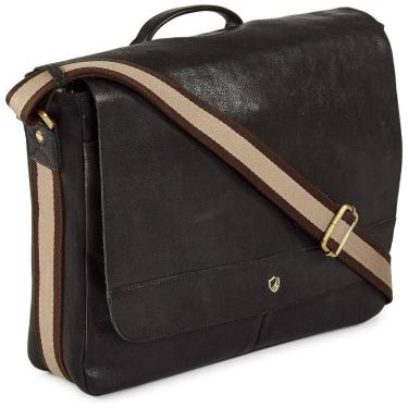 Imagem de Bolsa, Pasta de Couro para Laptop Unissex, COCHOA, Preto