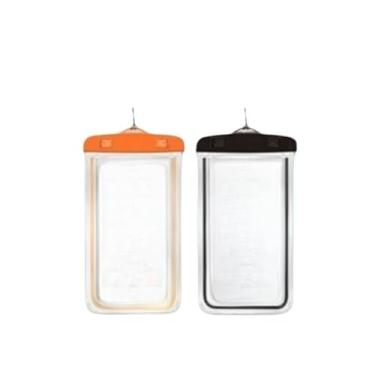 Imagem de Capa Capinha Aprova Dágua Bolsa Impermeável Universal Para Celular (4 UNIDADES COR SORTIDO)