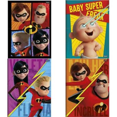 Imagem de Caderno Brochurao Cd 96fls Incriveis Cp Sortidas - Tilibra