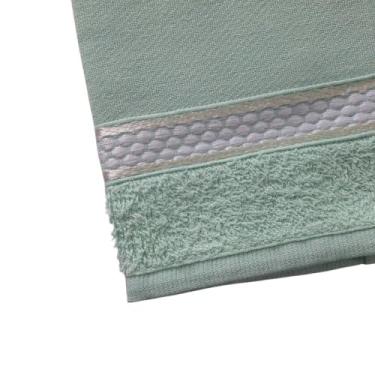 Imagem de Toalha de Banho Lumiar Pintura – 1,40m x 70cm – Verdinho