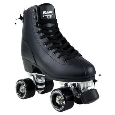 Imagem de Patins Traxart Quad Klassic Preto - Rodas 58mm/83A ABEC-5