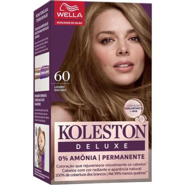 Imagem de Tinta de Cabelo Permanente Koleston Deluxe Louro Escuro 6.0