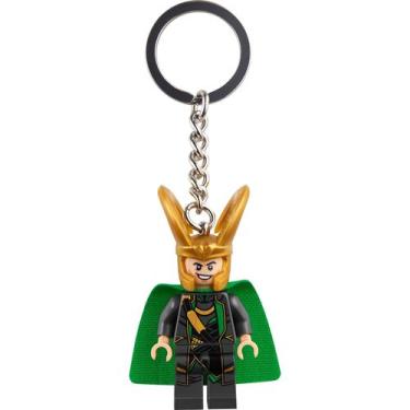 Imagem de LEGO Marvel - Chaveiro do Loki