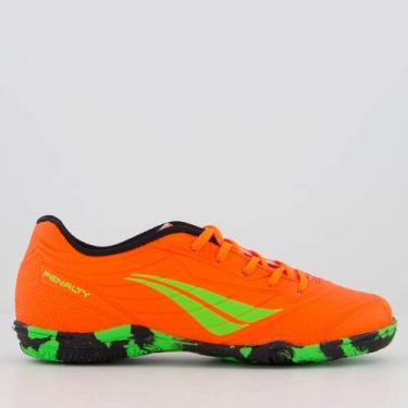 Imagem de Chuteira Penalty Matis XXI Futsal Juvenil Laranja, 31