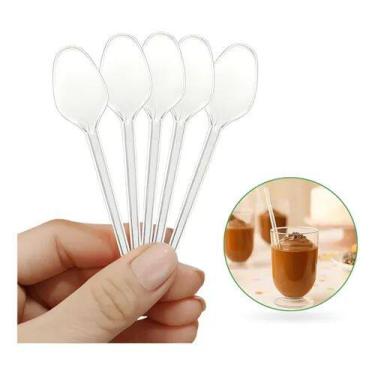 Imagem de 100 Un Colhe Petit Para Doce, Brigadeiro de Colherzinha - Maxplastic