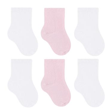 Imagem de Kit 6 Pares de Meias Selene Básica Bebê