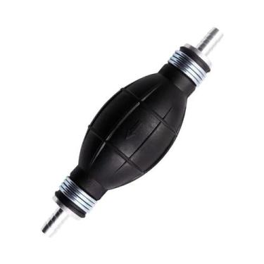 Imagem de Bomba De Combustível Manual Universal De Borracha E Alumínio Com Linha