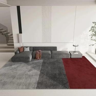 Imagem de Tapete verde de cor sólida, luxuoso, para sala de estar, sofá, mesa de centro, tapete, almofada simples para quarto, tapete para casa (80 x 160 cm/SJR-6)