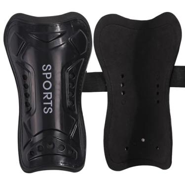 Imagem de Caneleiras de futebol para jovens adultos, mangas leves e respiráveis para jogadores de futebol masculino e feminino