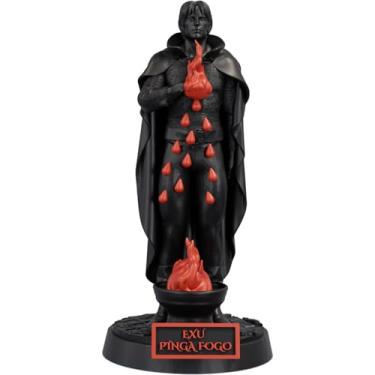 Imagem de Estátua Exu Pinga Fogo Umbanda Candomblé (Cor Nox Sanguine)