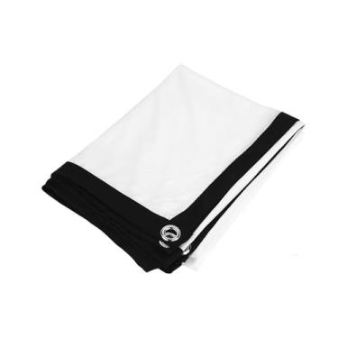 Imagem de Cryfokt Tela de Projeção, Suporte 2D 3D, 1080p HD e 4k Portátil 16:9 HD Cortinas de Tela de Projetor para Home Office para Sala de Conferências para Home Theater (84 pol.)