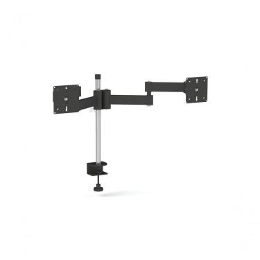 Imagem de Suporte De Mesa Multivisao Triarticulado Para 2 Monitores - Preto