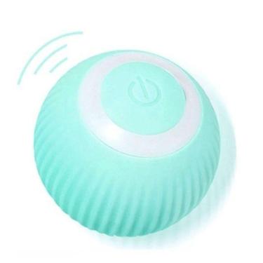 Imagem de Gato Bola Brinquedo Elétrico Automático Usb Recarga Brinquedos Interativos Interessante Gatinho Cão Rosa