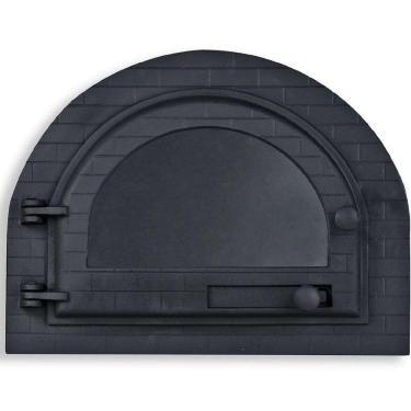 Imagem de Porta Forno Ferro Igloo com Vidro Libaneza Art Mil