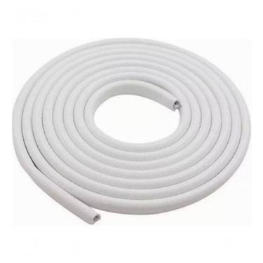 Imagem de Borracha Couro De Cobra Proteção Da Porta 7x14 Mm Branca 5 M [f103]