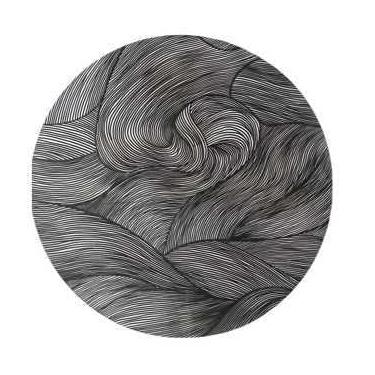 Imagem de Kit Jogo Americano Sousplat Mesa Posta Jantar Design Brilhante com 2 4 ou 6 Peças – Elegância e Praticidade(M4 Preto,Kit 2)