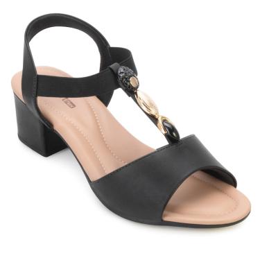 Imagem de Sandália Comfortflex PN Salto CF25-25574